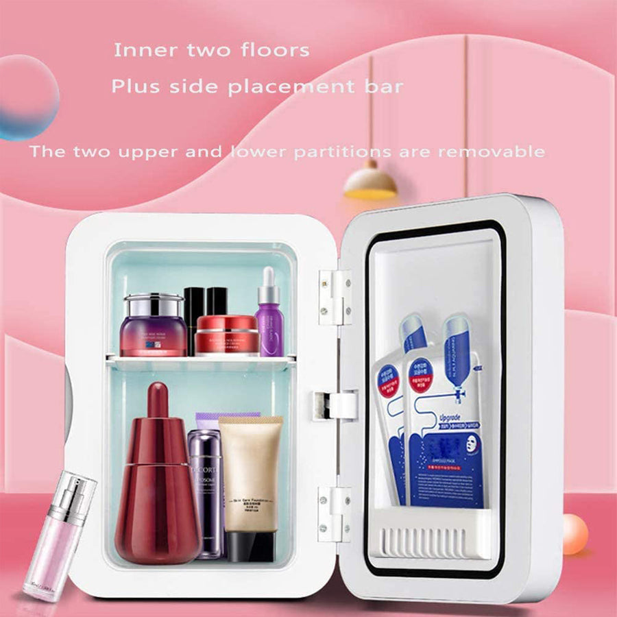 Mini Makeup Fridge for Cosmetics, Perfume and Skincare Products