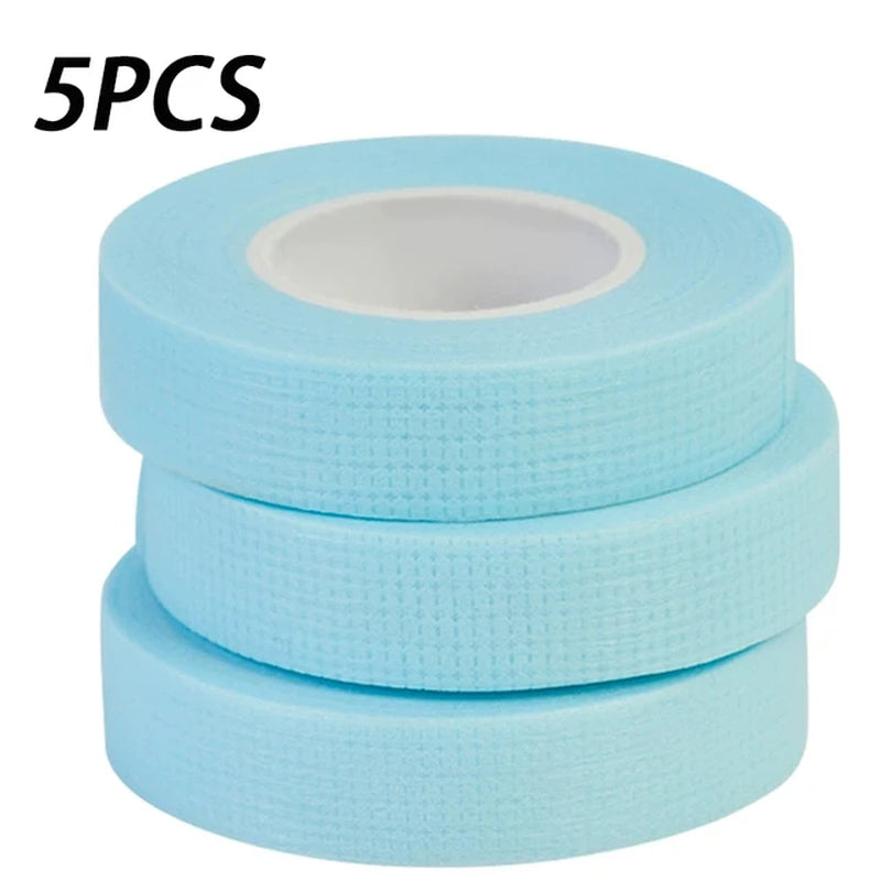 5PCS Eyelashes Extension Tape Micropore Breathable Non-Woven Cloth Adhesive 