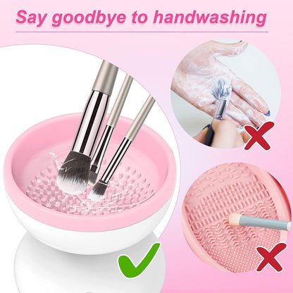 Electric Rechargeable Makeup Tools Cleaner
