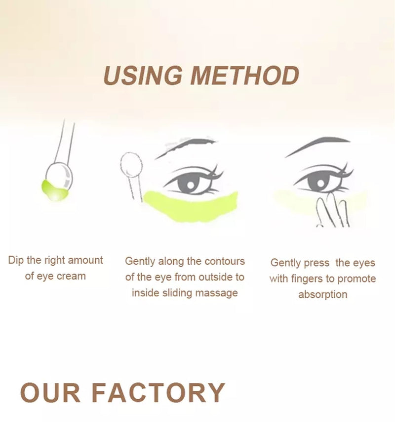 Eye Cream Stick Roller for Face, Metal Spatula