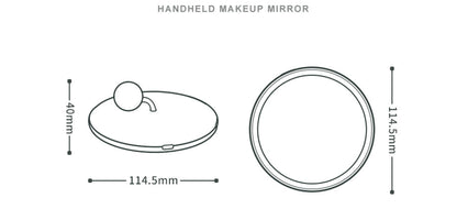 Creative Cosmetic  Led Light Mini Mirror