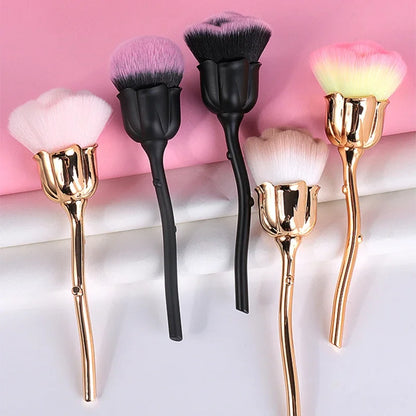 Flower Nail Brush for Manicure and Makeup