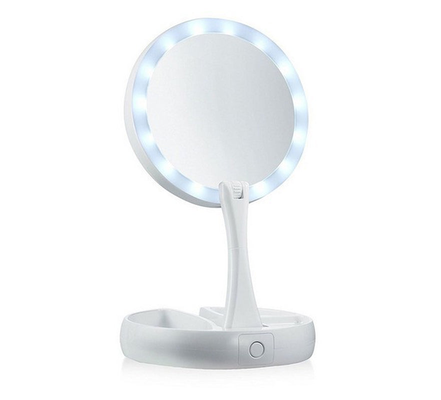 Folding Double Sided Makeup Mirror