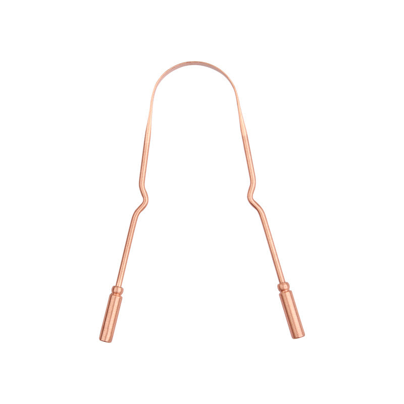 Tongue Cleaning Oral Care Tools All Copper Material