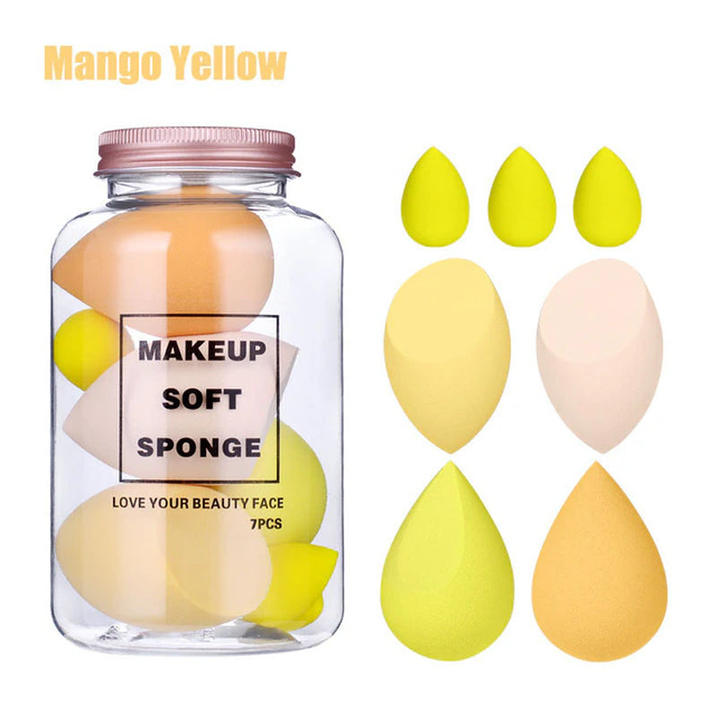 7Pcs Makeup Sponge Set